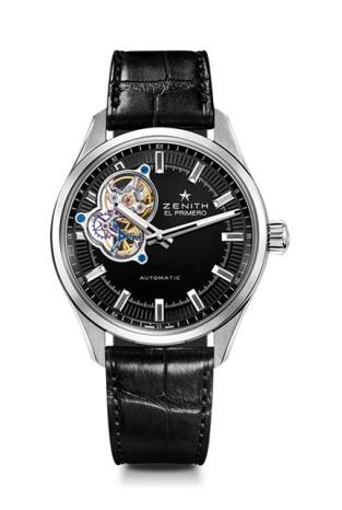 Replica Zenith Watch El Primero Synopsis Black 03.2170.4613/21.C714